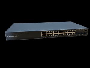 Grandstream Enterprise L2 24 port Managed GbE PoE+ Switch 360W | GWN7803P