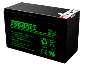 Forbatt AGM 12V 9Ah  Lead Acid Battery | FB-12-9