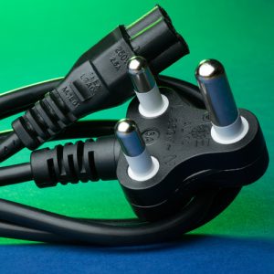 Power Cord (Clover) 3 Pin South African
