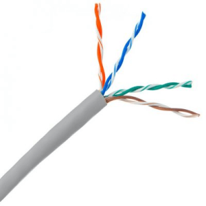 Essential CAT5 UV Outdoor Ethernet Cable 305m Black CCA SF/TP Pull Box | CAT5U-305-GEN