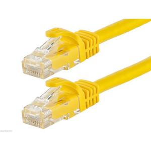 Acconet CAT6 1m UTP Flylead Yellow | CAT6-FLY-1-YELLOW