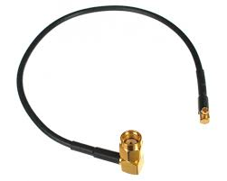 MMCX(m) 90 Deg. to SMA(m) 90 Deg. - 200mm Pigtail