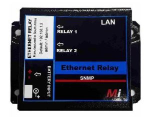 Micro Instruments 2 Port Ethernet AC Relay + Email Support