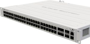 MikroTik CRS354-48P-4S+2Q+RM - 750W