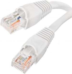 Acconet CAT6 5m UTP Flylead White | CAT6-FLY-5-WHITE