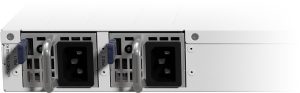 MikroTik Hot-swap power supply.