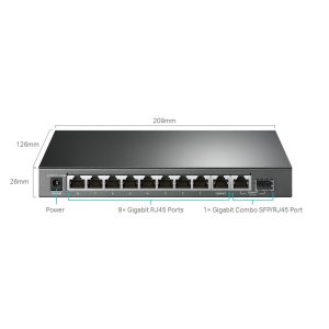 TP-Link 10-Port Gigabit PoE+ Easy Smart Switch