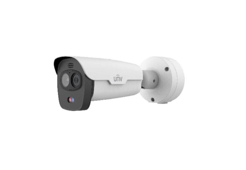UNV - H.265 - 4MP LightHunter Dual-spectrum Thermal Network Bullet Camera -smoke