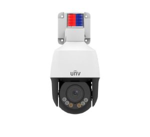 UNV - Ultra H.265 - 2MP Outdoor Mini LightHunter PTZ Camera with 4x Optical Zoom & Active Deterrence