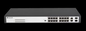 BDCOM 16-Port 10/100 POE switch