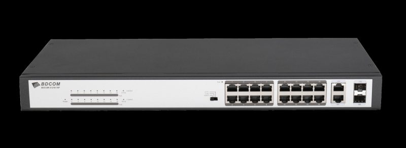 BDCOM 16-Port 10/100 POE switch