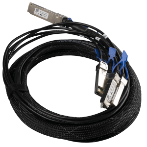 MikroTik QSFP28 to 4xSFP28 break-out cable (100G to 4x25G)