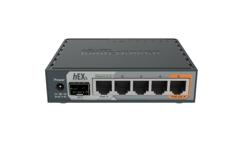 MikroTik hEX S - Desktop Router with 1 SFP