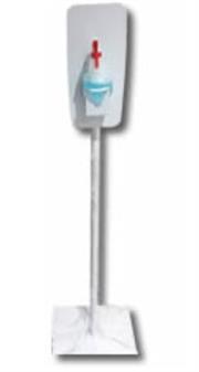 Casey Hand Operated Sanitizer Dispenser Floor Stand –Free Standing Design , Ideal For High Traffic Areas , Make Hand Sanitiser Freely Available-Hand Sanitiser Liquid And Bottle Sold Separately Retail Box No Warranty