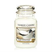 Yankee Candle Baby Powder Large Jar Retail Box No warranty