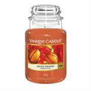 Yankee Candle Spiced Orange Large Jar Retail Box No warranty
