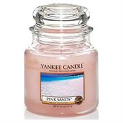 Yankee Candle Pink Sands Medium Jar Retail Box No warranty