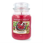 Yankee Candle Red Raspberry Large Jar Retail Box No warranty