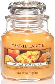 Yankee Candle Mango Peach Salsa Small Jar Retail Box No warranty
