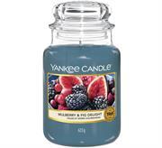 Yankee Candle Mulberry & Fig Large Jar Retail Box No warranty