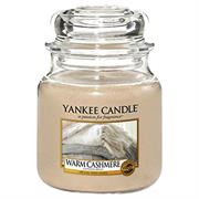 Yankee Candle Warm Cashmere Medium Jar Retail Box No warranty