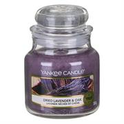 Yankee Candle Dried Lavender Oak Small Jar Retail Box No warranty
