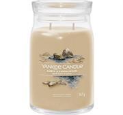 Yankee Candle Signature Collection Amber & Sandalwood Large Jar - New jar design, 2 wicks Retail Box No warranty