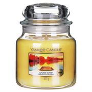 Yankee Candle Autumn Sunset Medium Jar Retail Box No warranty