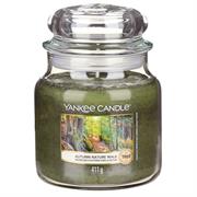 Yankee Candle Autumn Nature Walk Medium Jar Retail Box No warranty