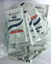 Casey Pocket and Travel Gel Sanitiser 3ml Sachet- Sold as Pack of 30 , 70% Ethanol Alcohol Hydrogen Peroxide , Glycerine , Soft And Gentle Against Sensitive Skin, Bulk Pack