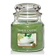 Yankee Candle Vanilla Lime Medium Jar Retail Box No warranty
