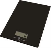 Casa Electronic Glass Kitchen Scale- Touch To Set Tare Function, Flat Square Design, 4mm Tempered Safety Glass Platform, Easy to Read LCD Display , 5kg /11lb Maximum Capacity , Weighing Unit Switch Between Grams , Kilograms Or Pounds, Touch On Start, Automatic Switch Off, Non -Slip Rubber Feet, Colour Nero Black Retail Box 1 Year Warranty