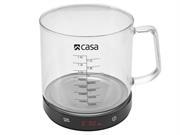 Casa Electronic Kitchen Scale with Jug - Max capacity: 5kg/11lb Retail Box 1 year warranty