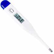 Casey Electronic Thermometer With Contact Measurement Technology- Easy To Use For Fever Measurement , Easy To Read Digital Screen Fast 10 Second Readout, Dependable Accuracy, Stored Memory Function, Automatic Shut-Off Retail Box No Warranty