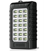 Tevo Magneto Rechargeable LED Compact Emergency Light- Maximum Brightness: 630 lumen, 21 Super Bright SMD lights, Up To 6 Hours Of Light On A Single Charge, USB Port For Charging Most Mobile Phones, Retail Box , 1 Year Warranty