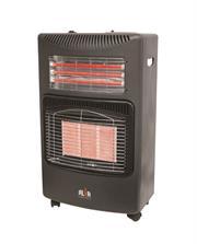 Alva 3 Panel Dual Infrared Radiant Gas and Electric Indoor Heater Large - Uses 9kg Gas Cylinder –Not Included Retail Box 1 Year Warranty