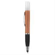 Geeko Sanitiser Blue Ink Pen with Stylus Colour: Orange Retail Box No Warranty