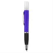 Geeko Sanitiser Blue Ink Pen with Stylus Colour: Purple Retail Box No Warranty