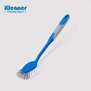 Kleaner Multi Purpose Braai Stand Scrubbing brush with Handle - Cleaning your braai stand has never been easier and quicker. This brush has been specially designed to get in between the groves of the grate on your braai stand to make sure that all the tough grease and hard meat stuck to the braai stand can easily be removed. Retail Box No warranty