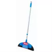 Kleaner Multi Purpose Soft Sponge Easy Foam Broom with Telescopic Handle - The flexible foam glides easy over all smooth floors while it absorbs fine dust like a magnet. The broom holds the dust instead of whirling it up making it a perfect choice for those who suffer from allergies. The telescopic handle is extendable from 70 up to 120-cm with a sweeping width of 34x10cm. Retail Box No warranty