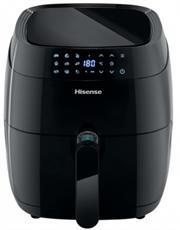 Hisense 4.5 Litre Air Fryer With Digital Touch Control LCD Panel Display - 4.5Litre Pot Capacity , 3.5Litre Frying Basket Capacity, 1400w Power, 9 Preset Cooking Menu, Adjustable Thermostat Control, Non Stick Surface, 0-60 Minutes Timer, Detachable Frying Basket, Non-slip feet, Auto Shut Off Function, 70cm Cable Length With Plug, Colour Black, Retail Box 1 Year Warranty