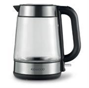 Kenwood 1.7L Cordless Glass Kettle - Fast Boil System, Auto-Off,1.7L Water Capacity, 2200W Power, Wireless base, 360°, Removable Filter Retail Box 1 year warranty