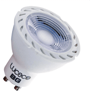 Luceco GU10 3W - Warm White - 3 Pack LED - 210 Lumens - 25000hrs, Non dimming, True Halogen appearance and perfect fit, 90% Energy saving versus Halogen, 25 Year life, Beam Angle: 38º, Retail Box, 1 year warranty