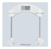 Mellerware Glass Bathroom Scale 180kg 3v Retail Box 1 year warranty
