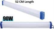 Noble Portable And Rechargeable USB 90w Tube Light- Safe To Use At Home Or Office, Built-In Lithium Rechargeable Battery, Magnetic Attachment Can Be Mounted Just About Anywhere, Convenient to use, Portable and lightweight, Easy To Operate, Working Time Up To 3-4 Hours, Product length 52cm, Colour White and Blue Retail Box 3 Months Warranty