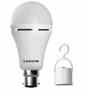 Elecstor B22 7Watt Emergency Rechargeable LED Bulb - 4 hour battery life, 30 000hour lifespan, 700 lumens during standard usage / 230 lumens during a power outage; Lithium 4.1V 1200mA; Charge time: 10 - 12 Hours, non dimmable, 6500k Retail Box 6 months warranty