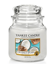 Yankee Candle Coconut Splash Medium Jar Retail Box No warranty