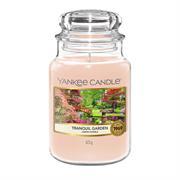 Yankee Candle Signature Collection Tranquil Garden Large Jar - New jar design, 2 wicks Retail Box No warranty