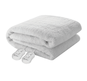 Pure Pleasure Queen Fullfit Sherpa Fleece Extra Length Electric Blanket - 152cm x 205cm Retail Box 1 year warranty
