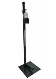 Casey Hands Touch Free Manual Foot Operated Sanitizing Dispenser With 500ML Bottle Hand Sanitiser Liquid Included - Hands-Free Operation Eliminates The Need To Have Someone Dispensing Sanitizers To Staff And Customers, Promotes Social Distancing, Sturdy Design Does Not Need To Be Installed On A Wall, No Electricity is Required, Bottle Is Refillable Colour Black Retail Box No Warranty